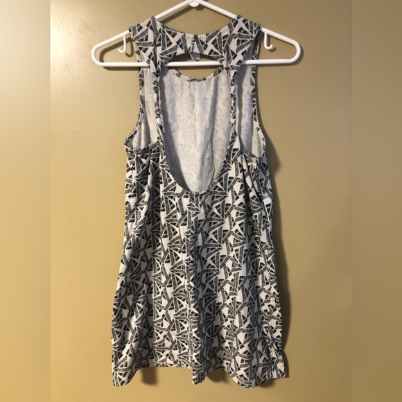 Element Geometric Diamond Pattern Unique Racerback Tank Top Size Large - Picture 3 of 3